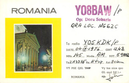 Romania Radio Amateur QSL Card Y08BAW Doru Sobariu Y05KDK - Radio Amateur