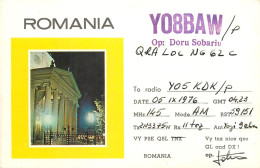 Romania Radio Amateur QSL Card Y08BAW Doru Sobariu Y05KDK - Radio Amateur