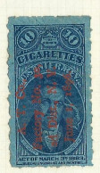 Timbres Fiscaux  - Etats Unis  - Cigarettes -   Cigare -  De Witt Clinton   - 1883 - Fiscaux