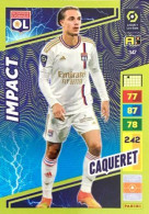 347 Maxence Caqueret - Olympique Lyonnais - Impact - Panini Adrenalyn XL 2023-2024 Ligue 1 - Trading Cards