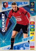 393 Adrien Truffert - Stade Rennais - Diamant - Panini Adrenalyn XL 2023-2024 Ligue 1 - Trading Cards