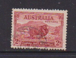 AUSTRALIA    1934    Death  Centenary  Of  Macarthur    2d  Red  B    USED - Gebraucht