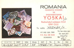 Romania Radio Amateur QSL Card Y05KAI Y05KDK Cluj - Radio Amateur