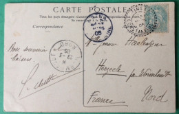 France Divers Sur CPA TAD Timgad, Constantine 23.3.1905 - (B338) - 1877-1920: Semi Modern Period