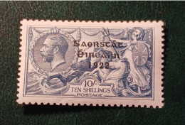 Irland Briefmarken 10 Sh. MI$39III ...O/3 - Nuevos