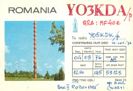 Romania Radio Amateur QSL Card Y03KDA Y05KDK Emil - Radio Amateur