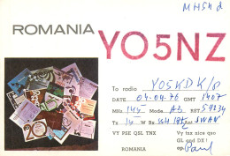 Romania Radio Amateur QSL Card Y05NZ Y05KDK Op. Paul - Radio Amateur