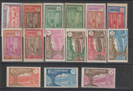 Cameroun 1926 Série Courante 134-48, 15 Val * Charnière MH - Neufs