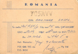 Romania Radio Amateur QSL Card Y05AVV Y05KDK - Radio Amateur