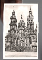 CPSM - Espagne - Santiago - Façade De L'Obradoiro - 1958 - Santiago De Compostela