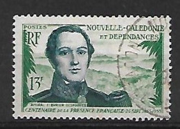 NOUVELLE CALEDONIE:Centenaire De La Présence Française   N°283  Année:1953. - Gebraucht