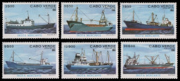 Kap Verde 1980 - Mi-Nr. 431-436 ** - MNH - Schiffe / Ships - Cap Vert