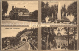 42245516 Lichtenwalde Sachsen Schloss Wasserkuenste Zschopautal Eisenbahn Tunnel - Niederwiesa