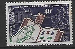 NOUVELLE CALEDONIE:Exposition Philatélique Internationale :Philatec  à Paris   N°325  Année:1964. - Oblitérés