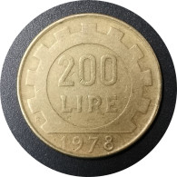 Monnaie Italie - 1978 - 200 Lire - 200 Liras