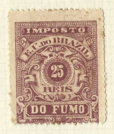 Timbres Taxe   Bresil  -  Brazil  -   Cigarettes -- Do Fumo  -25 Reis - Portomarken