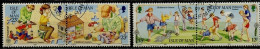 Cept 1989 Ile De Man Yvertn° 404-07 (°) Oblitéré Cote 6 € Jeux D' Enfants Kinderspelen - 1989