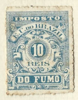 Timbres Taxe   Bresil  -  Brazil  -   Cigarettes   - Do Fumo  -  10 Reis - Segnatasse