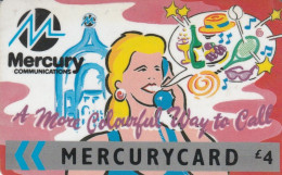 PHONE CARD REGNO UNITO MERCURY (E83.19.2 - Mercury Communications & Paytelco