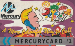 PHONE CARD REGNO UNITO MERCURY (E83.19.1 - Mercury Communications & Paytelco