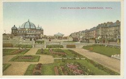 28842) UK Wales Rhyl Pier Pavilion And Promenade By British Production - Denbighshire