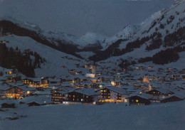 CARTOLINA  LECH,VORARLBERG,AUSTRIA-WINTERSPORTPLATZ LECH 1450-1730/ARLBERG MIT LECHTALER ALPEN-VIAGGIATA 1992 - Lech