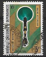 NOUVELLE CALEDONIE: Musée De Nouméa :polychromes   N°383  Année:1972-73. - Used Stamps