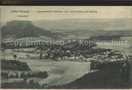 42244407 Gohrisch Vom Gohrischstein Aus Gesehen Lilienstein Elbsandsteingebirge  - Gohrisch