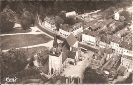 BOURG-THEROULDE (27) Vue Aérienne De L'Eglise Et Du Centre En 1959  CPSM PF - Bourgtheroulde