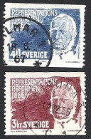 Schweden, 1966, Michel-Nr. 553-554, Gestempelt - Oblitérés