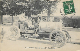 CPA De 1916 :A. Fournier Sur Sa 125 Ch Hotchkiss - Rally's