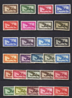 Indochine - P A - (1933-41) -  Avion En Vol - Neufs**/* - MNH Or MLH - Posta Aerea