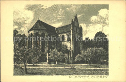 42244151 Chorin Kloster Radierung Kuenstlerkarte Chorin - Chorin