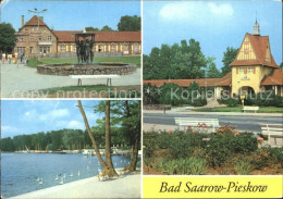 42243272 Pieskow Bad Saarow HO Bahnhofshotel Schwanenwiese Scharmuetzelsee Bahnh - Bad Saarow