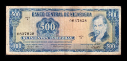 Nicaragua 500 Córdobas 1979 Pick 133 Serie E Bc/Mbc F/Vf - Nicaragua