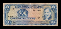 Nicaragua 500 Córdobas 1979 Pick 133 Serie E Bc/Mbc F/Vf - Nicaragua