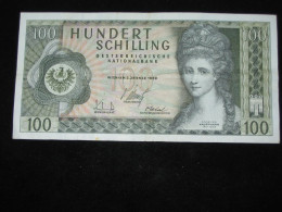 AUTRICHE - 100 Hundert Schilling 1969   **** EN ACHAT IMMEDIAT **** - Oesterreich