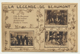 Carte Fantaisie La Légende De Beaumont - Multivues - Beaumont