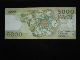 PORTUGAL - 5000 Cinco Mil Escudos 1991 - Banco De Portugal **** EN ACHAT IMMEDIAT **** - Portugal