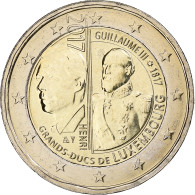 Luxembourg, 2 Euro, 200ème Anniversaire De La Naissance De Guillaume III, 2017 - Luxemburg