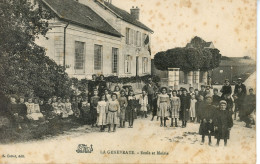 CPA La Genevraye Ecole Et Mairie - Sonstige & Ohne Zuordnung