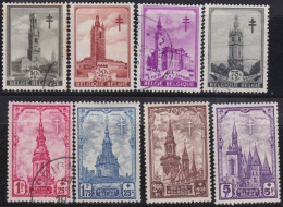 Belgie  .   OBP    .    519/526     .     O   En *   .   Gestempeld En Ongebruikt - Used Stamps