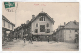 CPA :  14 X 9  -   FRANGY.  -  La  Place - Frangy