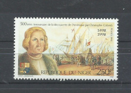 NIGER   YVERT   831   MNH  ** - Cristoforo Colombo