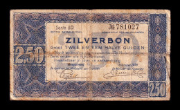 Holanda Netherlands 2,50 Gulden 1938 Pick 62 Serie BD Bc F - 2 1/2 Gulden