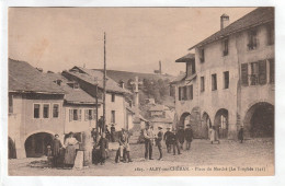 CPA :  14 X 9  -   ALBY-sur-CHERAN.  -  Place Du Marché (Le Trophée 1741) - Alby-sur-Cheran