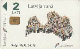 PHONE CARD LETTONIA (E88.11.6 - Letonia