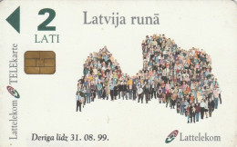 PHONE CARD LETTONIA (E88.11.7 - Letonia