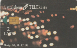 PHONE CARD LETTONIA (E88.9.8 - Letland