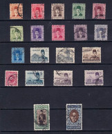EGYPT :1937 -39 , Complete SET OF King Farouk Stamps , VF - Usados